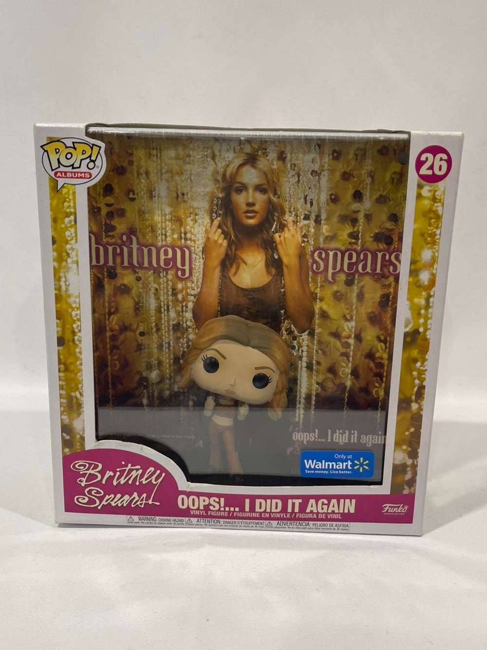 Britney Spears Oops I Did It Again Funko Pop